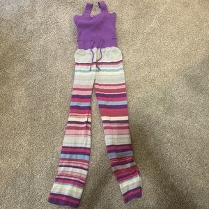 Women’s Sansha purple dance warm ups. Size S (4).